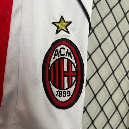 AC Milan 2006-2007 Retro Kids Football Kit (White)