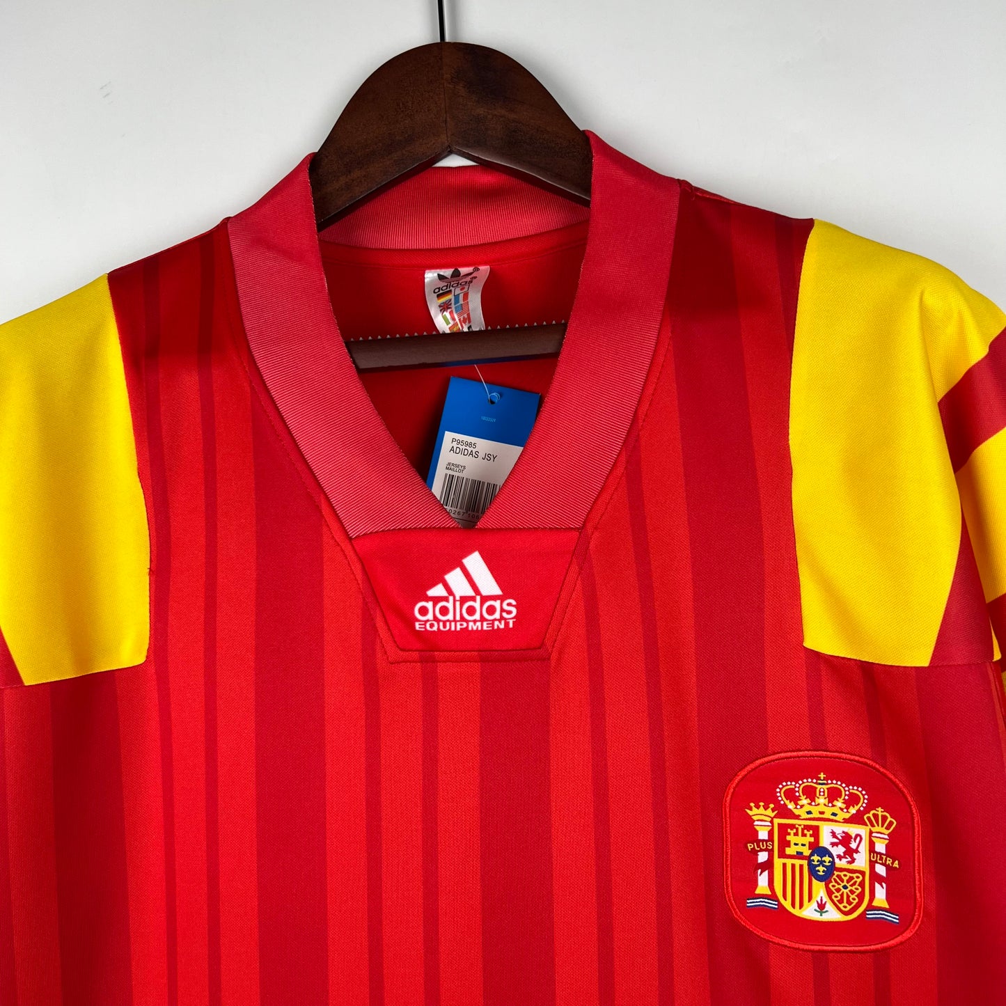 Spain 1992 - 1994 Retro Football Jersey