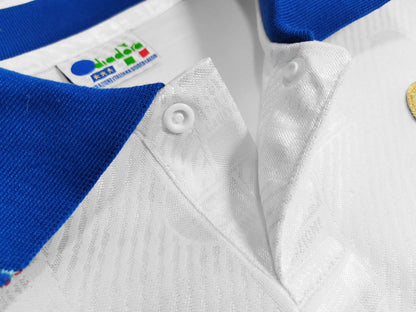 Italy 1994 Retro Football Jersey White