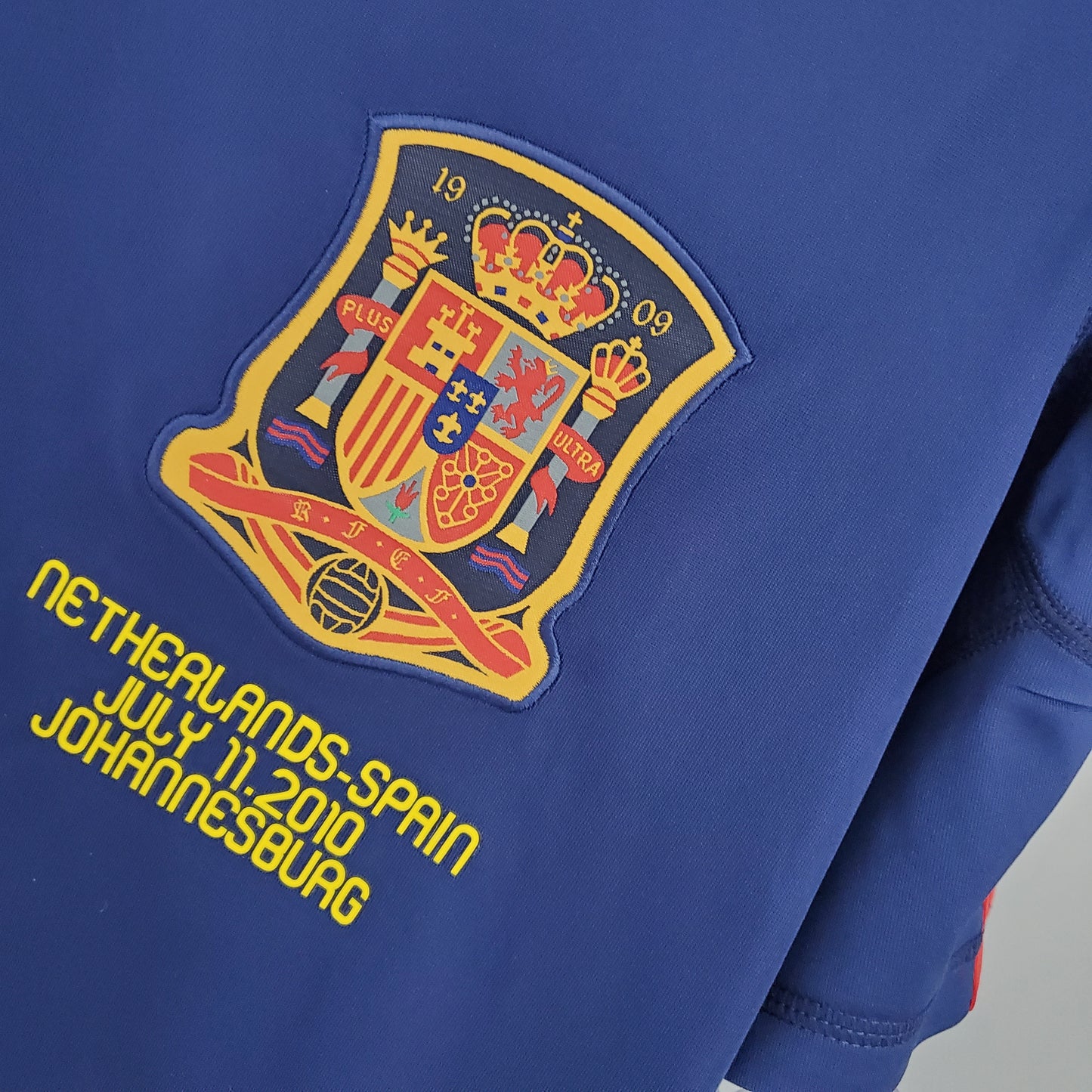 Spain 2010 Retro Football Jersey