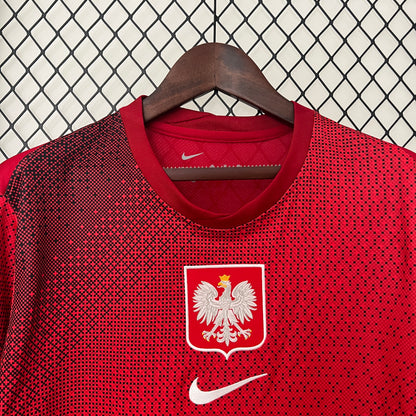 Poland 2024 Football Jersey Away (Fan Version)