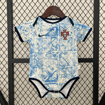 Aussie Baby Soccer Romper - Portugal Away