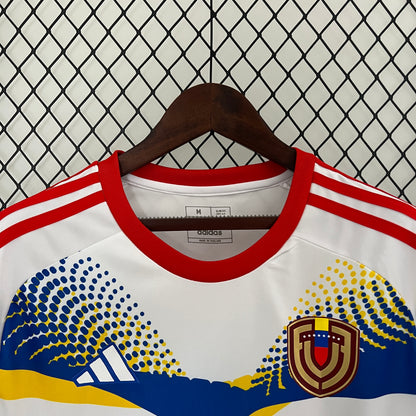 Venezuela 2024-2025 Football Jersey (White Fan Version)