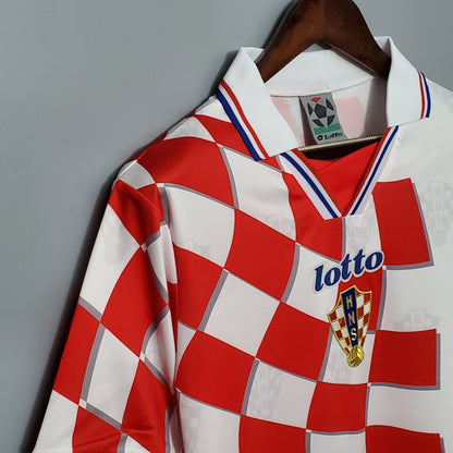 Croatia 1998 Retro Football Jersey