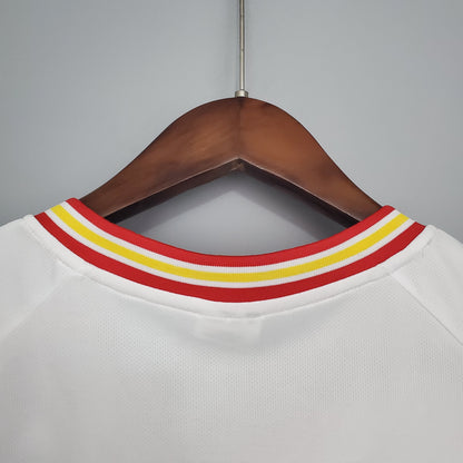 Spain 1996 Retro Football Jersey Away