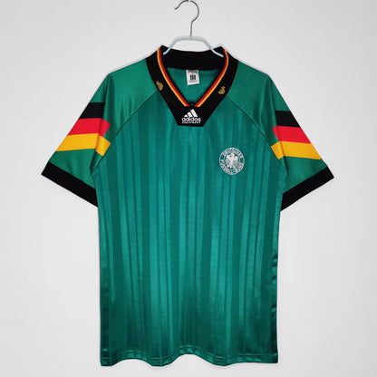 Germany 1992 Retro Football Jersey Away
