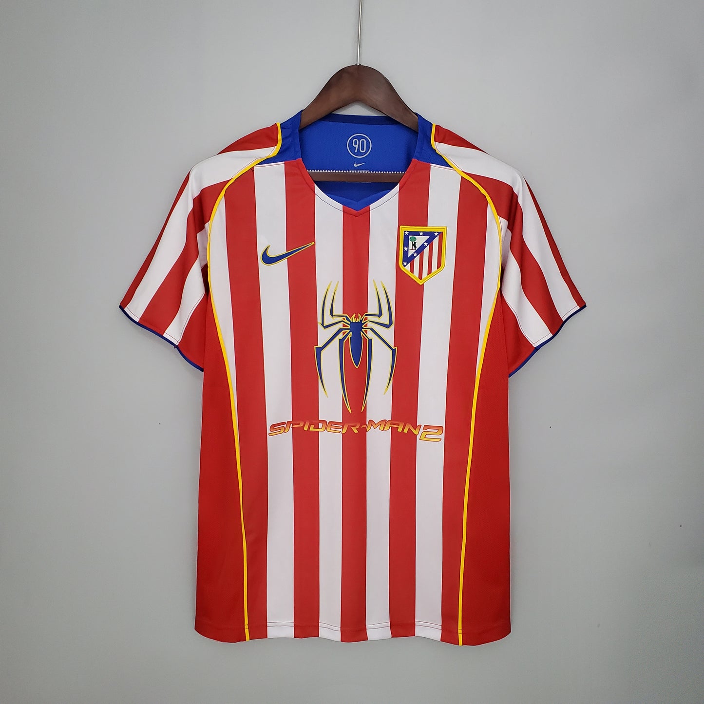 Atlético de Madrid 2004-2005 Retro Football Jersey