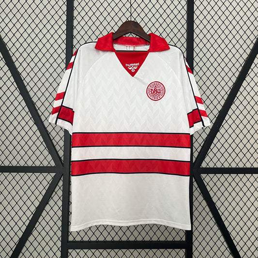 Retro Football Jersey Denmark 1988 Away