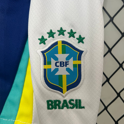 Brazil 2024 Kids Football Kit (Away)