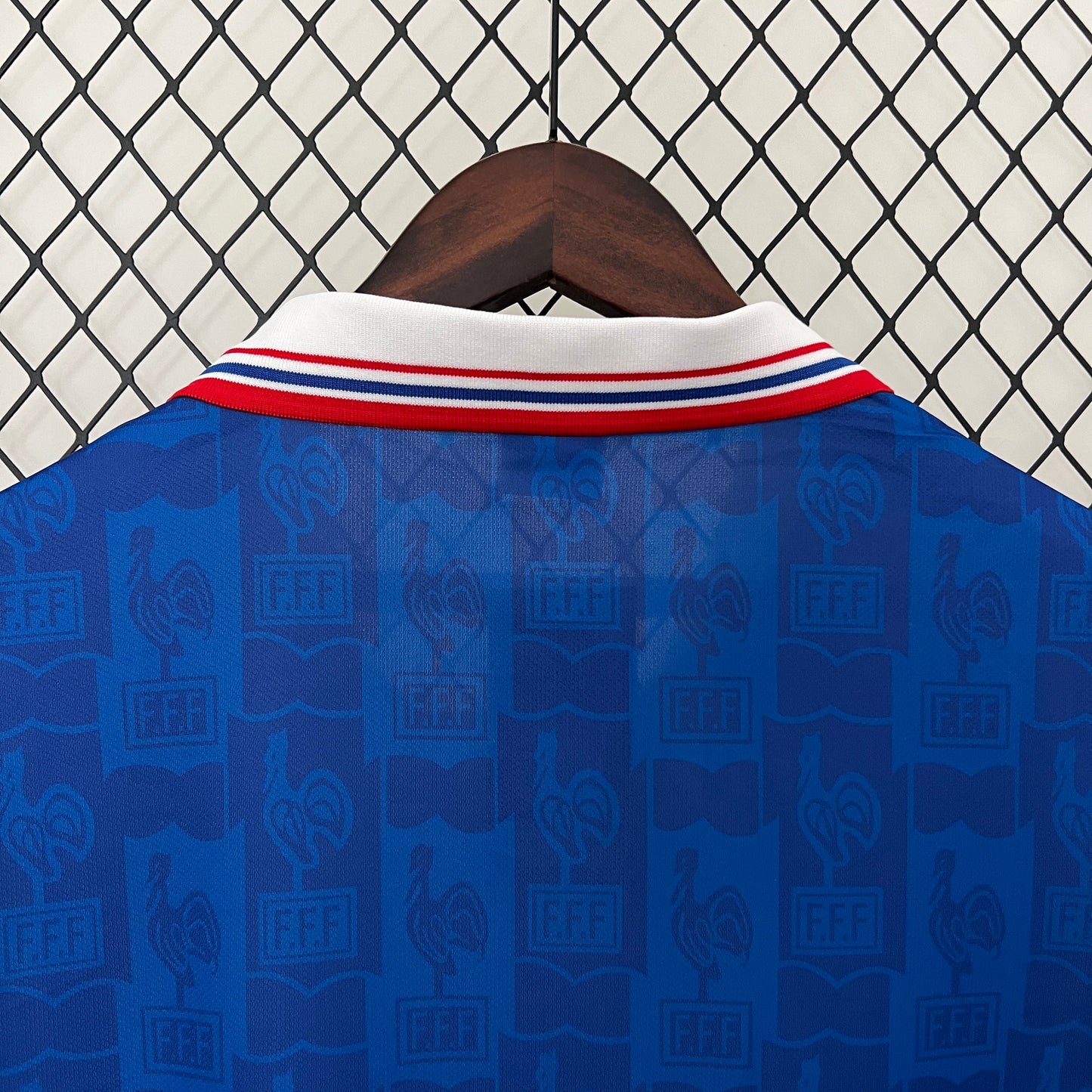 France 1996 Retro Football Jersey Home