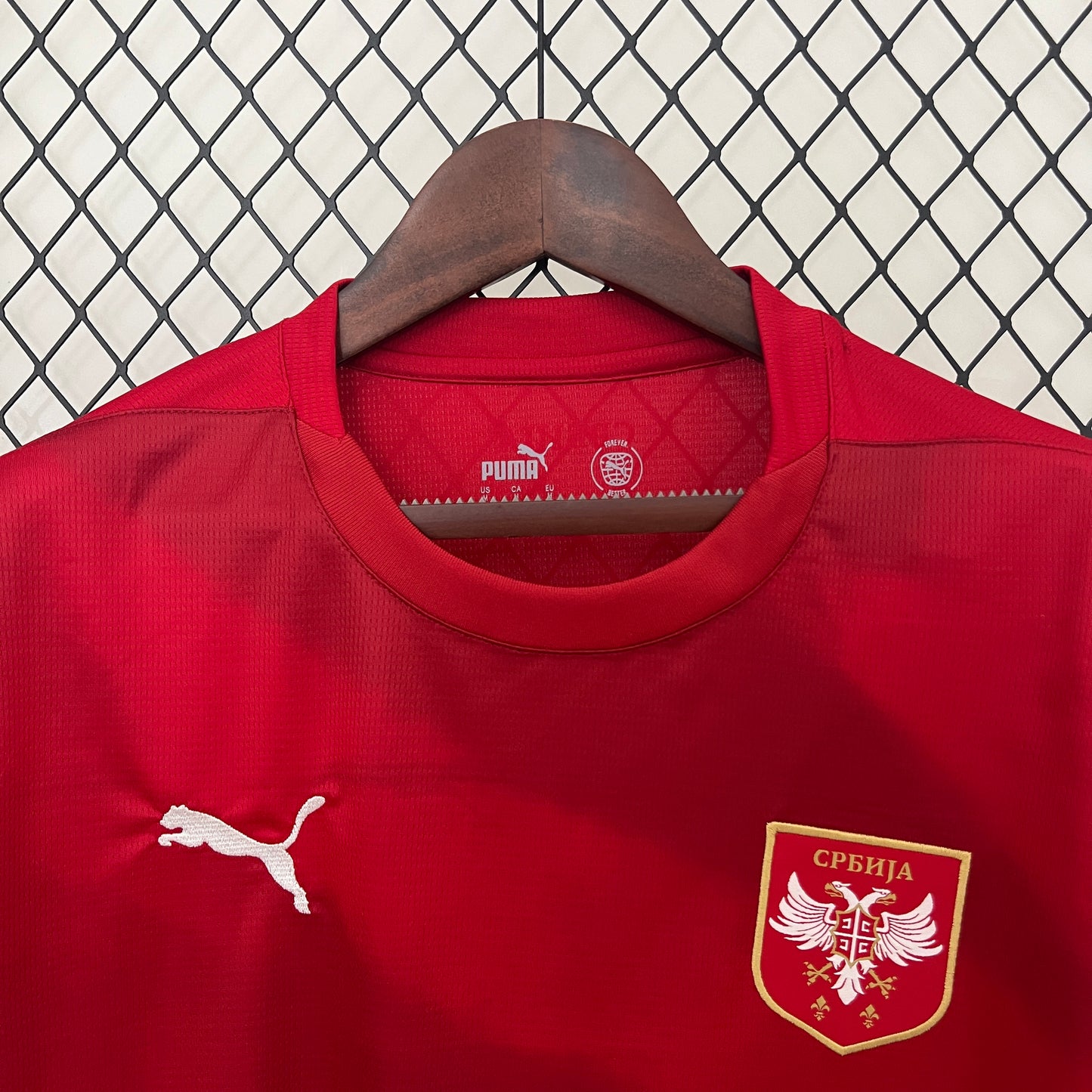 Serbia 2024 Football Jersey Home (Fan Version)