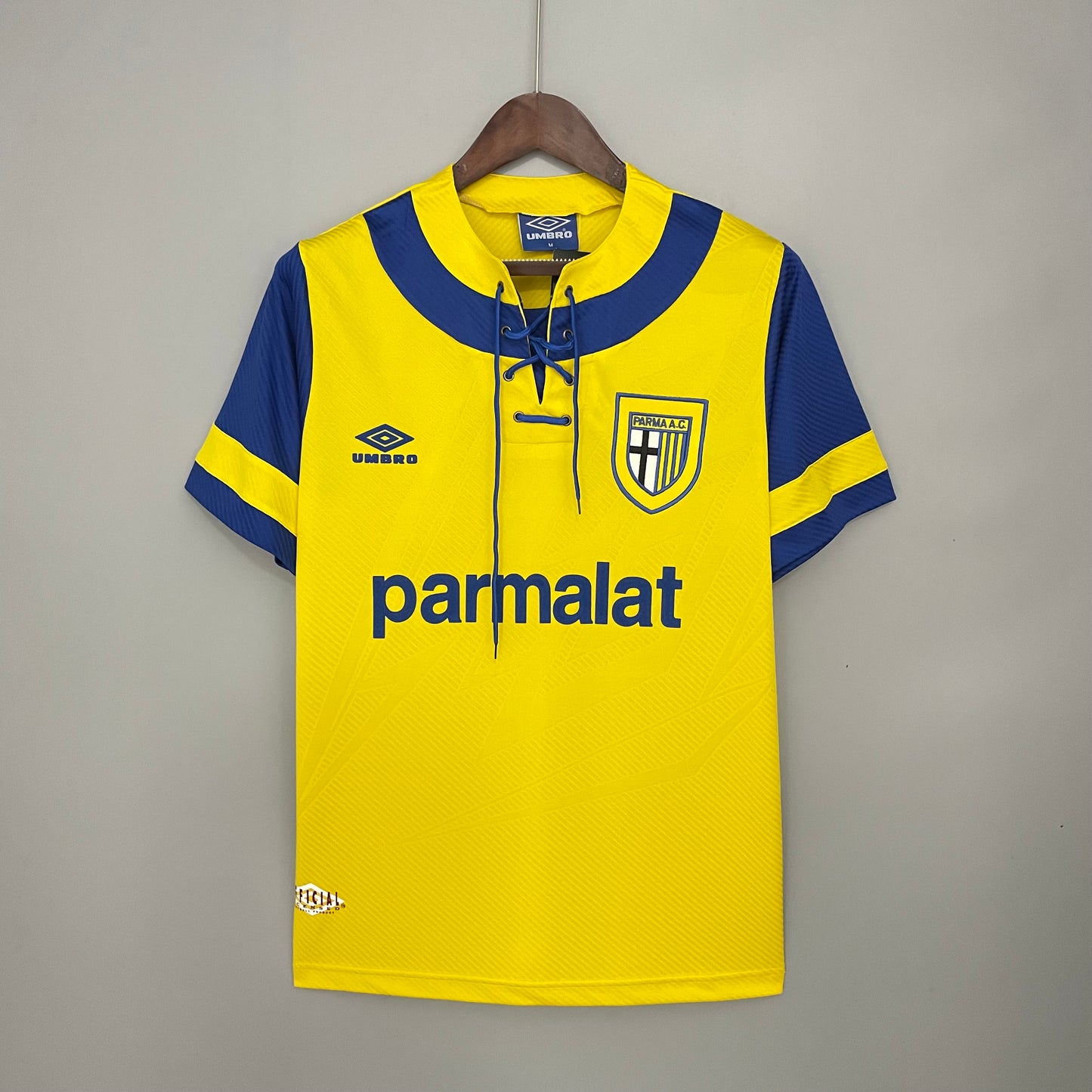 Retro Football Jersey Parma 1993 - 1995 Yellow