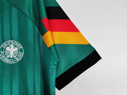 Germany 1992 Retro Football Jersey Away