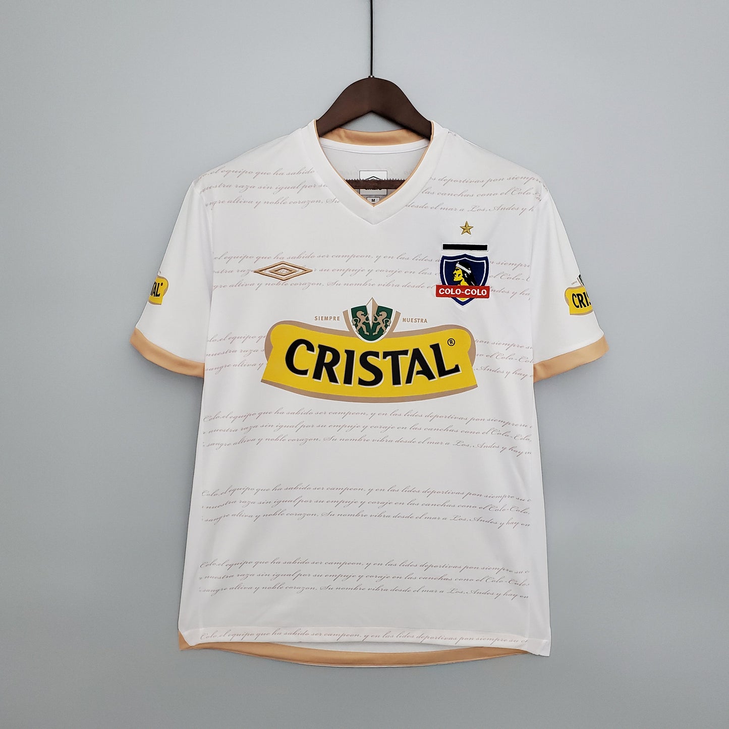 White Colo Colo 2011 Retro Football Jersey