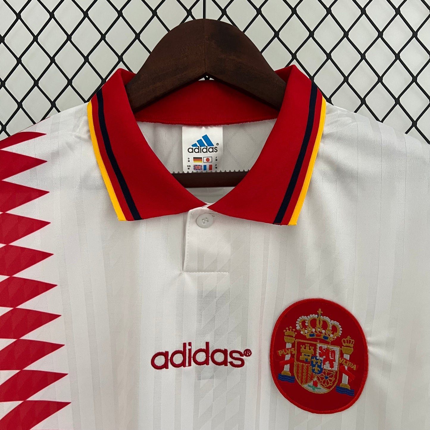 Spain 1994 Retro Football Jersey Away