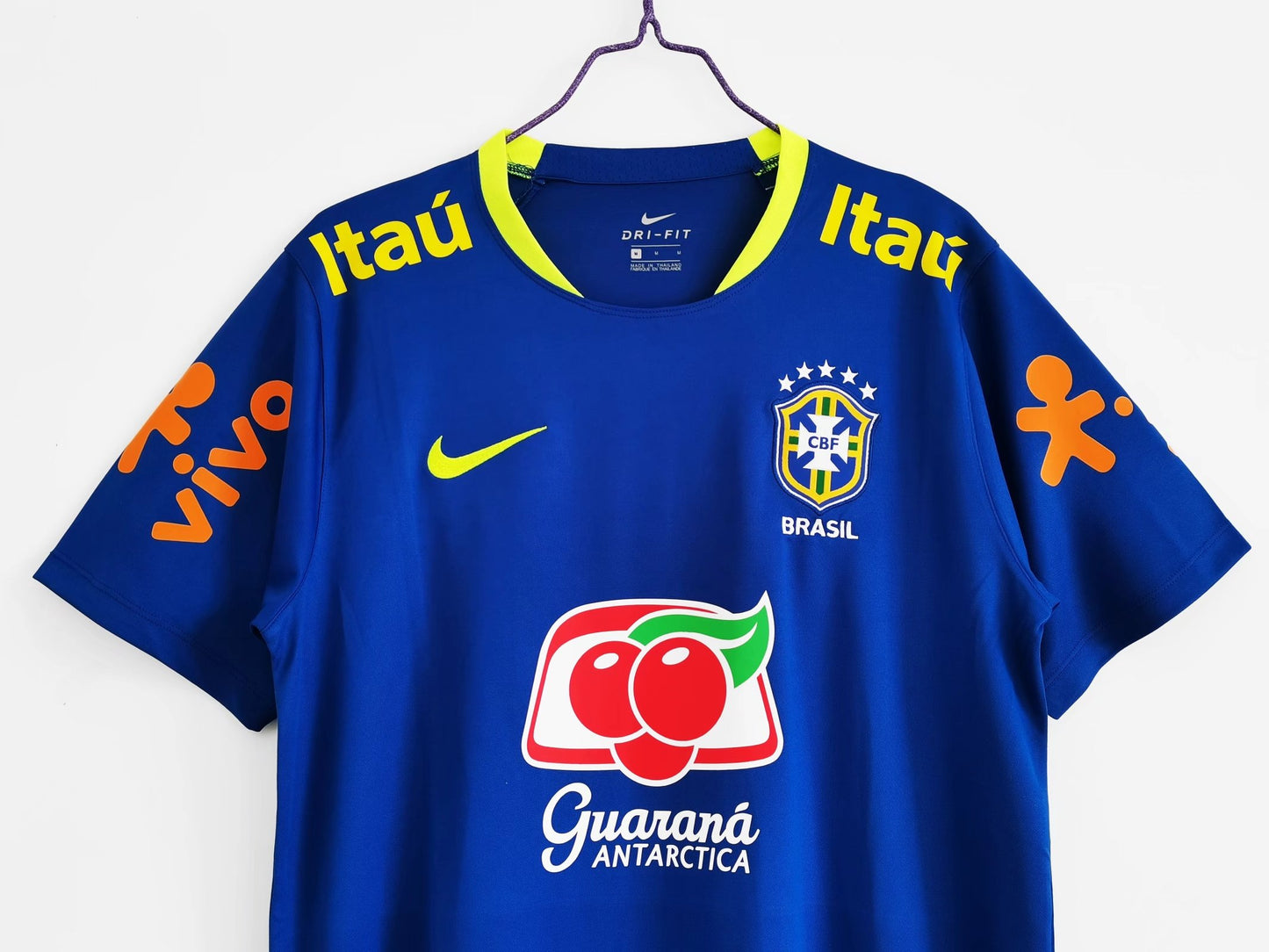 Brazil 2020 Retro Football Jersey Training