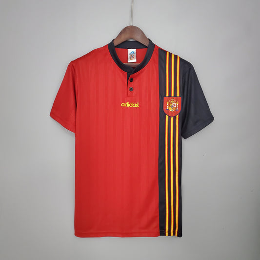 Spain 1996 Retro Football Jersey