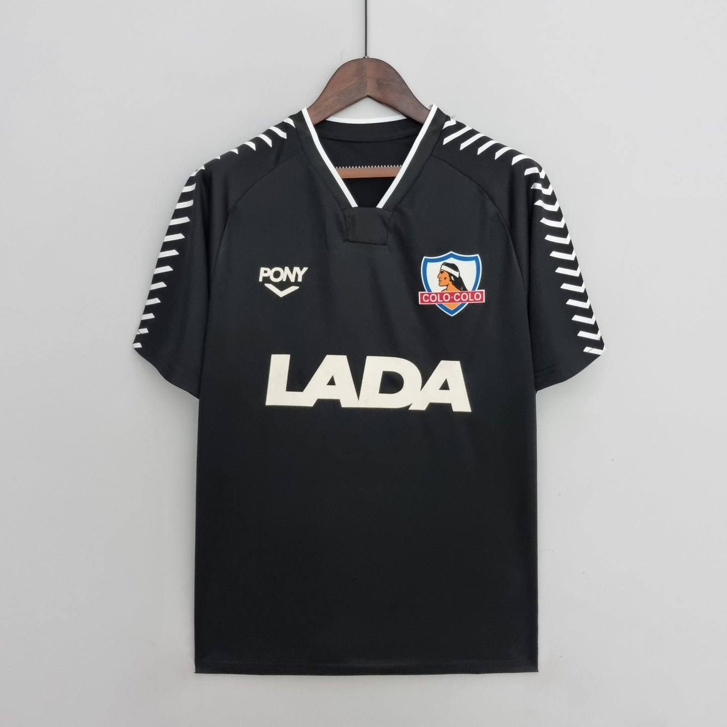 Black Colo Colo 1992 Retro Football Jersey