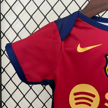 Aussie Baby Soccer Romper - FC Barcelona