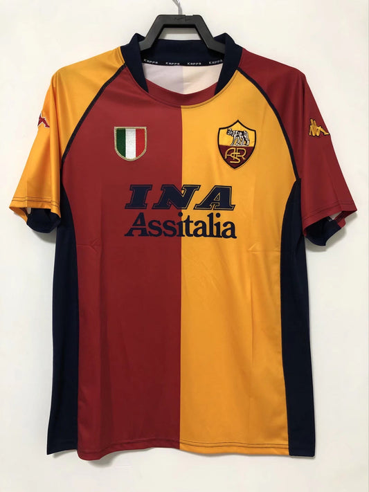 AS Roma 2000 Retro Football Jersey