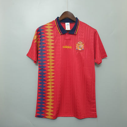 Spain 1994 Retro Football Jersey