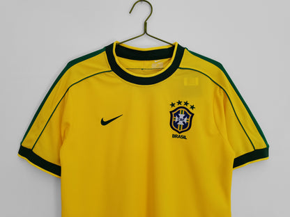 Brazil 1998 Retro Football Jersey