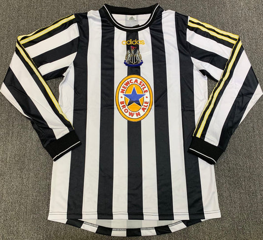 Newcastle 1997 - 1999 Local Retro Football Jersey (LS)