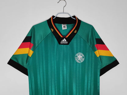 Germany 1992 Retro Football Jersey Away