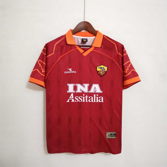 AS Roma 1999-2000 Retro Football Jersey